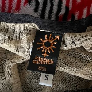 jean paul gaultier dress vintage, Black & Beige color, size small!